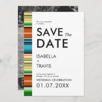 Serape Summer Stripes | Foto Save the Date