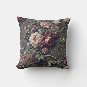 Seraph Jagd - Gothic Floral Design Kissen