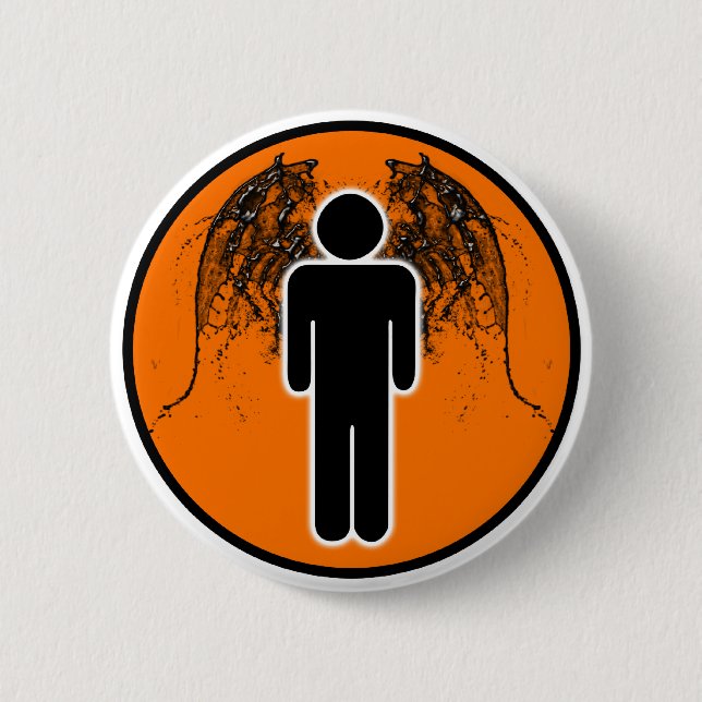 Seraphim-Ikonen-Knopf Button (Vorderseite)