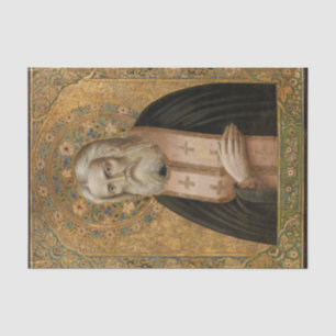 Seraphim von Sarow - Orthodoxe Christliches Symbol Seidenpapier