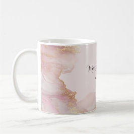 Seraphina Rosa und Gold Tasse