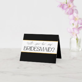 Seras-tu ma carte de proposition Bridesmaid ?