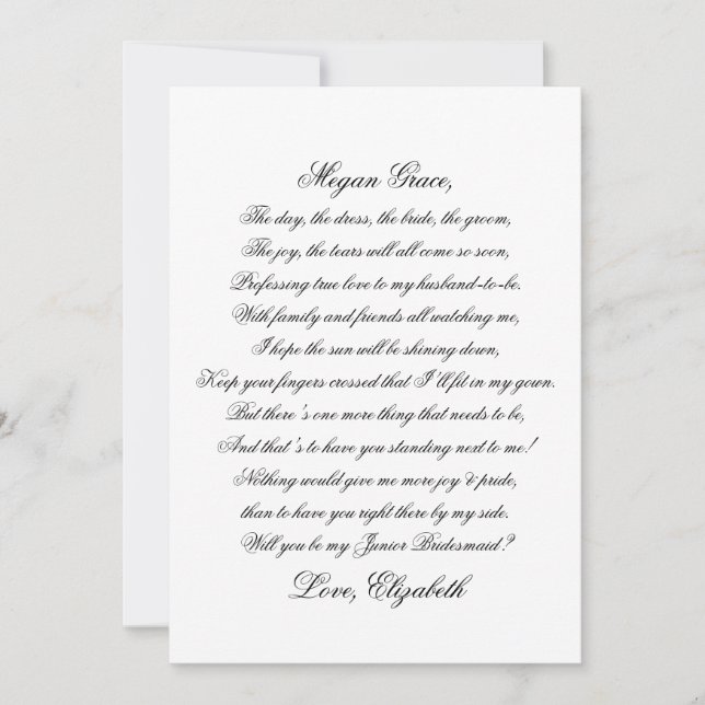 Seras-Tu Ma Carte Poem De Script Pour Auteur Jeune (Devant)