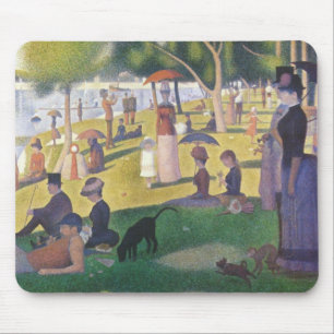Seraut "Sonntag Nachmittag auf der Insel " Mousepad