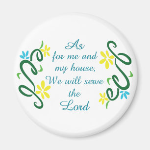 Serben Sie dem Herrn Magnet