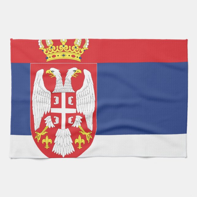 Serbia Handtuch (Horizontal)