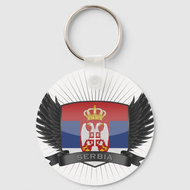 SERBIA SCHLÜSSELANHÄNGER (Vorderseite)