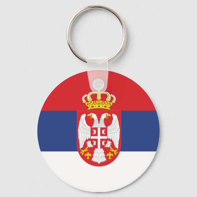 Serbia-Schlüsselanhänger Schlüsselanhänger (Vorderseite)