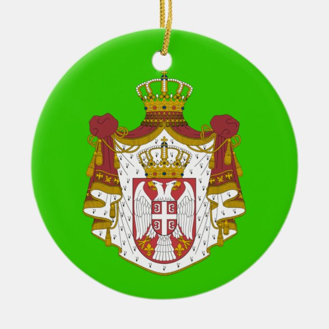 SERBIA* Weihnachtsschmuck (Vorne)