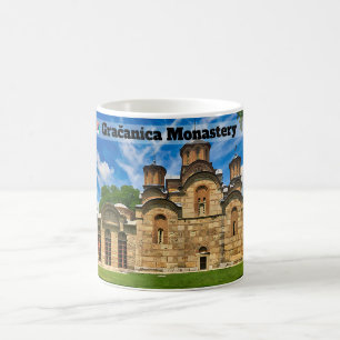 SERBIAN MONASTERIEN - Kloster Gračanica orthodox Kaffeetasse