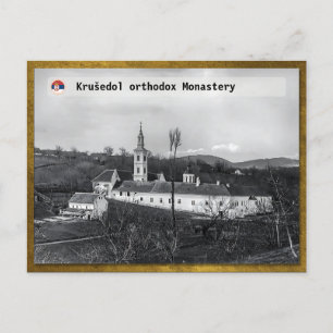 SERBIAN MONASTERIEN - Kloster Krušedol 1906 Postkarte