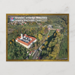 SERBIAN MONASTERIEN - Kloster Krušedol Postkarte