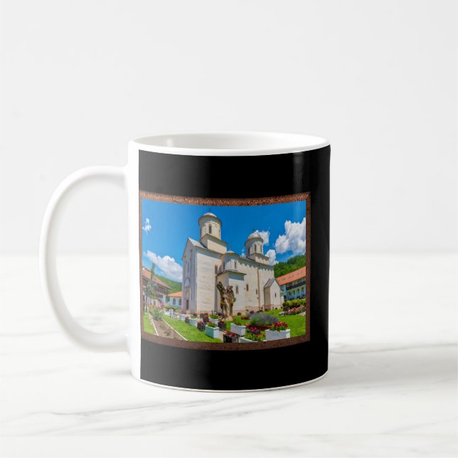 SERBIAN MONASTERIEN - Kloster Mileševa 2 Kaffeetasse (Links)