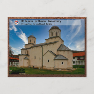 SERBIAN MONASTERIEN - Kloster Mileševa orthodox Postkarte