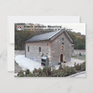 SERBIAN MONASTERIEN - Kloster Nimnik orthodox Postkarte