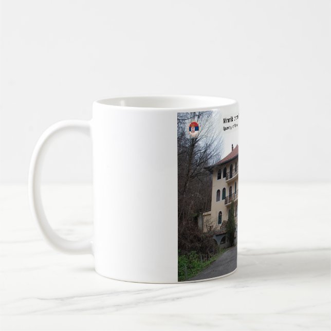 SERBIAN MONASTERIEN - Kloster Nimnik-Orthodoxe 2 Kaffeetasse (Links)