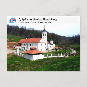 SERBIAN MONASTERIEN - Orthodoxes Kloster Djipša 3 Postkarte