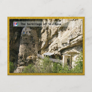 SERBIAN MONASTERIES - Die Einsiedlung von St. Sava Postkarte