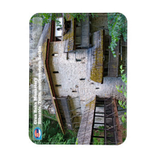SERBIAN MONASTERIES - Kloster Crna Reka Ribariće Magnet