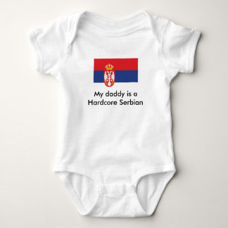 Serbien Baby Strampler