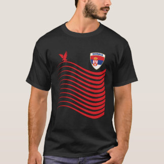 Serbien Basketball Jersey Srbija Basketball Flag G T-Shirt