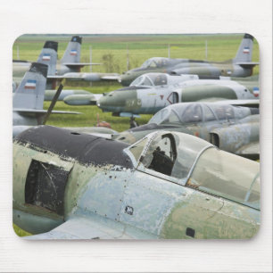 SERBIEN, Belgrad. Jugoslawisches Luftfahrtmuseum Mousepad