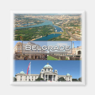 Serbien * Belgrad Magnet