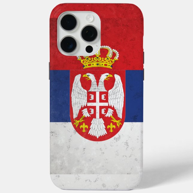 Serbien Case-Mate iPhone Hülle (Rückseite)