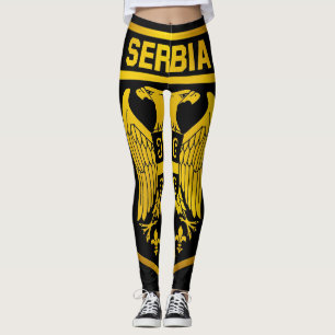 Serbien Emblem Leggings