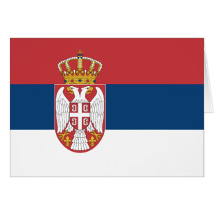 Serbien-Flagge