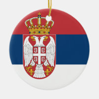 Serbien-Flagge