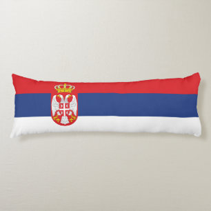 Serbien-Flagge Seitenschläferkissen