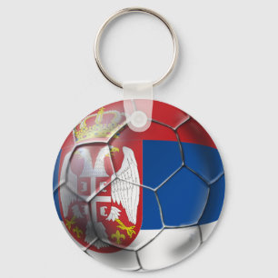 Serbien-Fußball Schlüsselanhänger