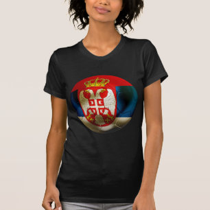 Serbien-Fußball T-Shirt