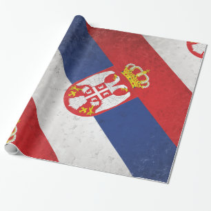 Serbien Geschenkpapier