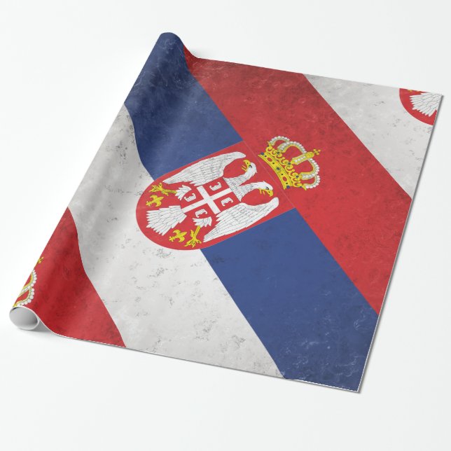 Serbien Geschenkpapier (Ungerollt)