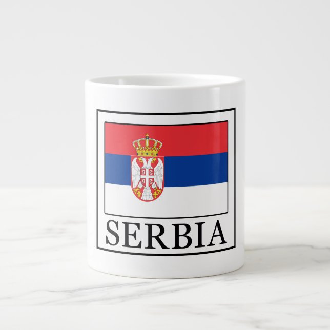 Serbien Jumbo-Tasse (Vorderseite)