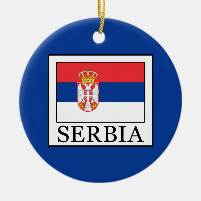 Serbien Keramikornament (Vorne)