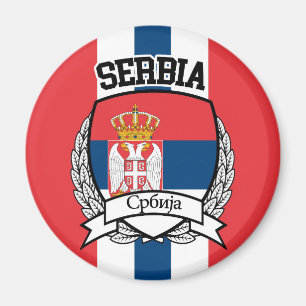 Serbien Magnet