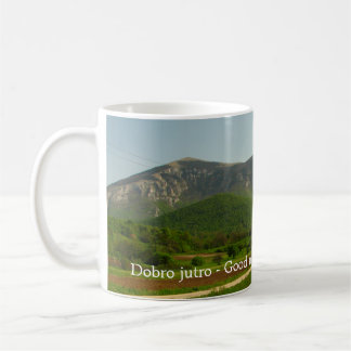Serbien Mount Rtanj Good Morning Souvenir Tasse