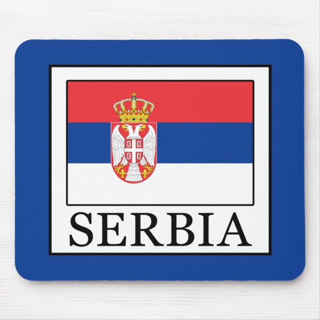 Serbien Mousepad (Vorne)