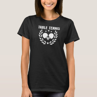 Serbien Ping Pong Proud Serbische Tischtennis Supp T-Shirt