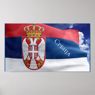 Serbien Poster