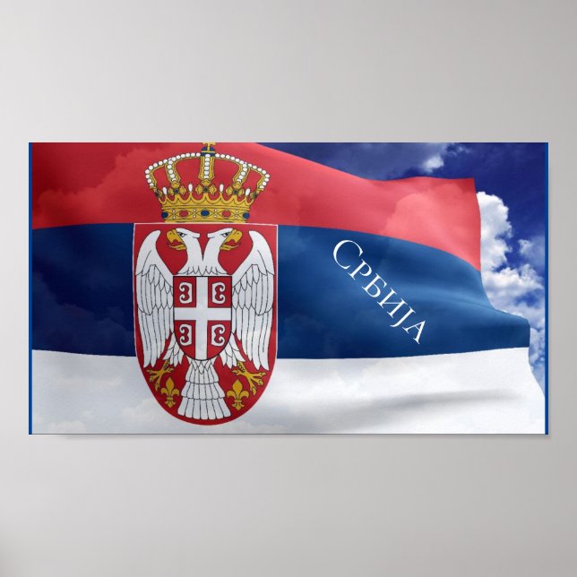 Serbien Poster (Vorne)