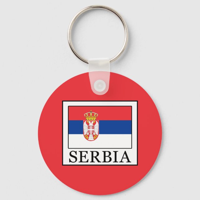 Serbien Schlüsselanhänger (Vorderseite)