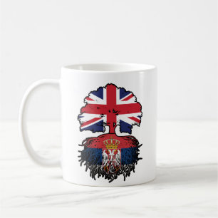Serbien Serbien - Britisches Vereinigtes Königreic Kaffeetasse