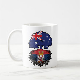 Serbien Serbische Australische Australien Tree Roo Kaffeetasse