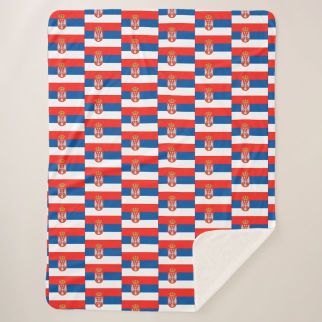 Serbien Sherpadecke (Vorderseite)