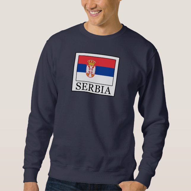 Serbien Sweatshirt (Vorderseite)