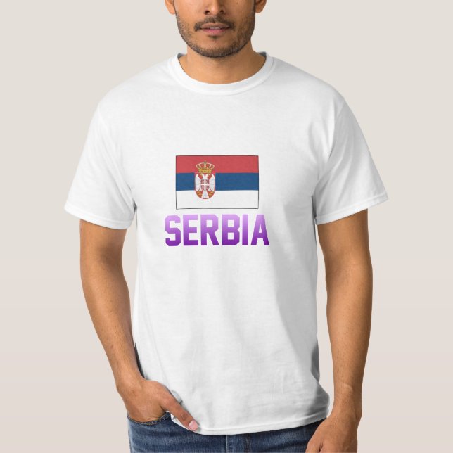 Serbien-T - Shirt (Vorderseite)